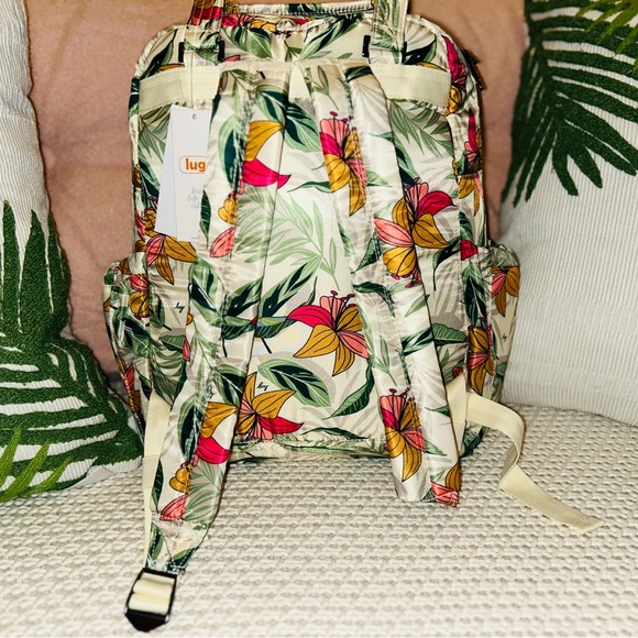 🌺RARE 🌺 LUG Jumper Backpack in Lily Sand - BEAUTIFUL NWT - Picture 6 of 16